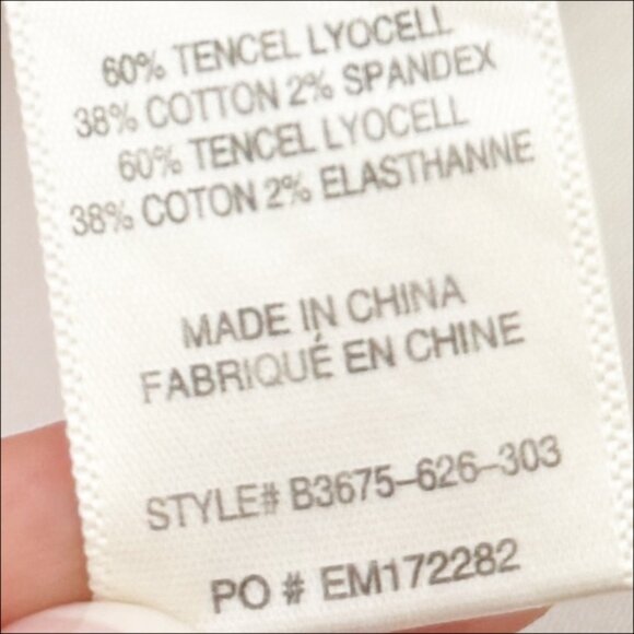 BELLA DAHL Pocket Jogger - White sz L - Picture 7 of 9